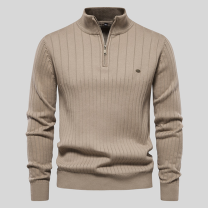 Men's Warm Crew Neck Knit Sweater