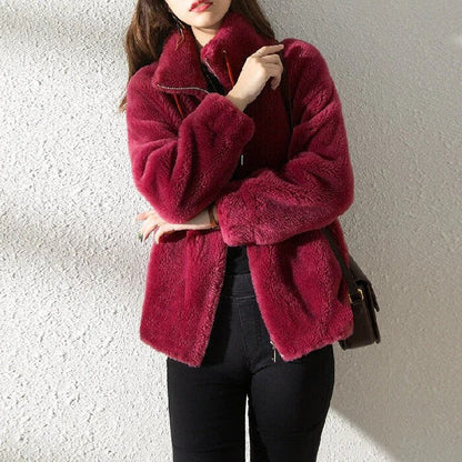 Luxurious Faux Fur Winter Coat for Women