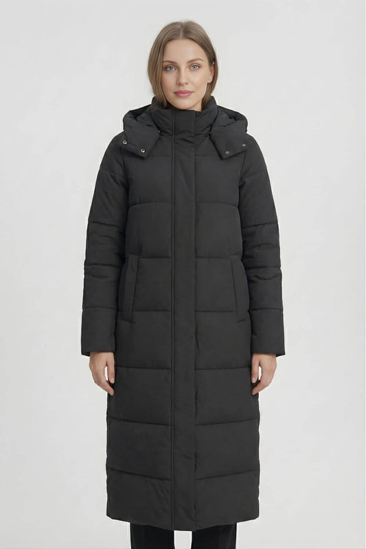 Warm Women's Hooded Puffer Winter Coat - Modish World