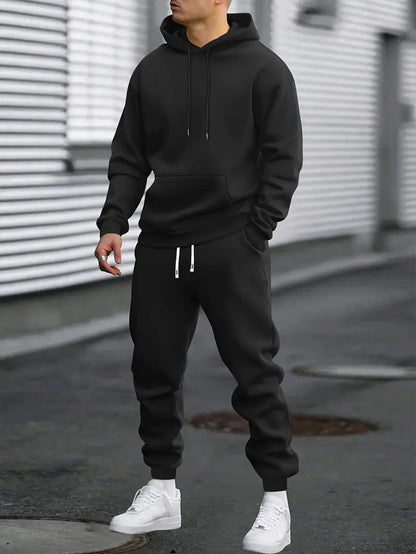Men's Athletic Hoodie and Pants Set
