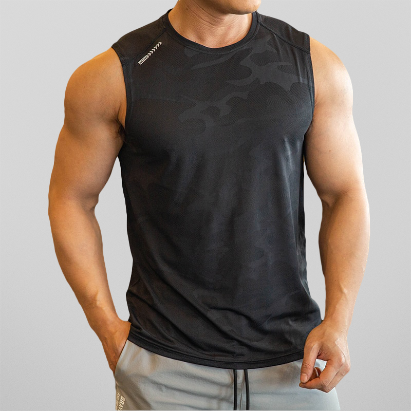 Breathable Athletic Tank Top for Men - ModishWorld