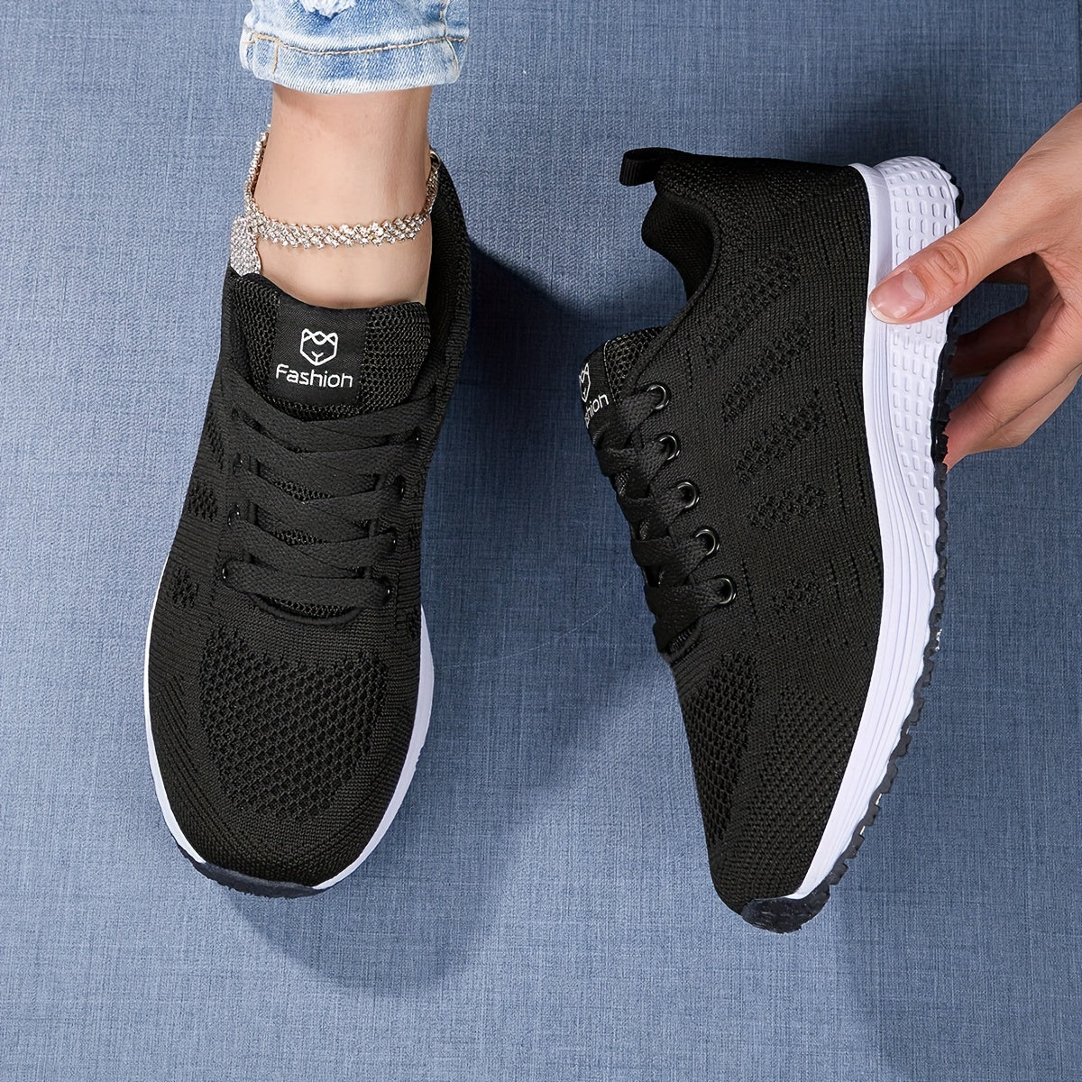 Women's Airy Running Shoes - Comfy Everyday Sneakers - ModishWorld