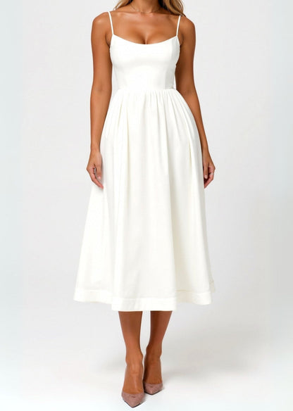 Ladies Formal Midi Dress for Wedding Guests - ModishWorld