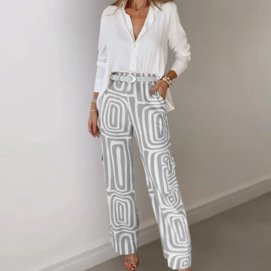 Chic Two Piece Outfit for Ladies - ModishWorld