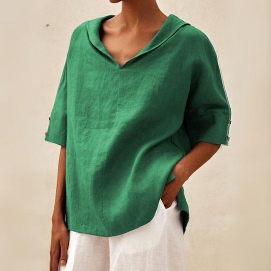 Comfortable Loose Fit Ladies Top - ModishWorld