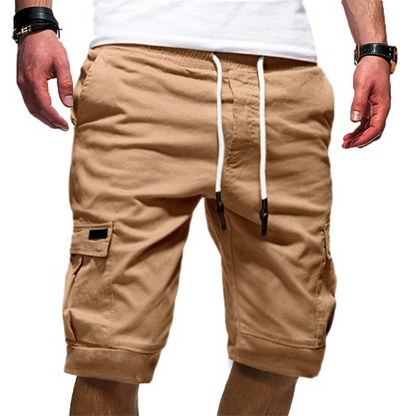 Relaxed Fit Men's Summer Cargo Shorts