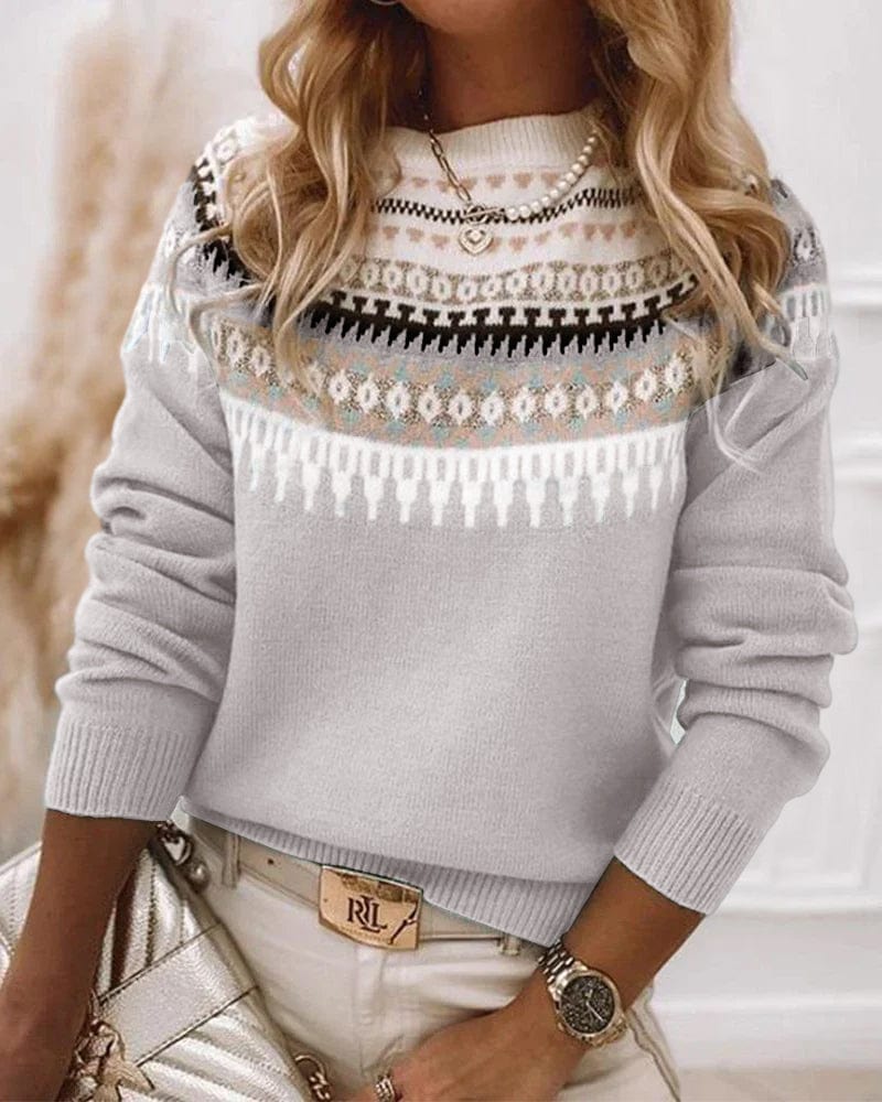 Warm Women's Cable Knit Sweater