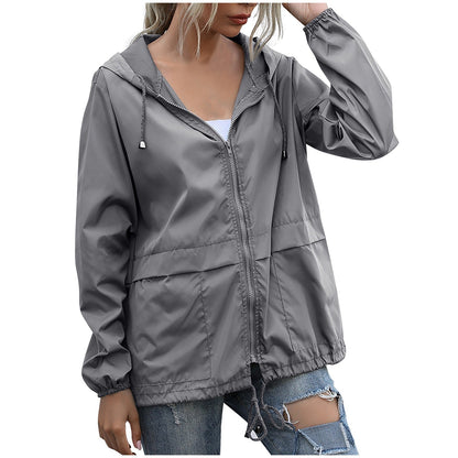 Waterproof Women's Windbreaker Jacket