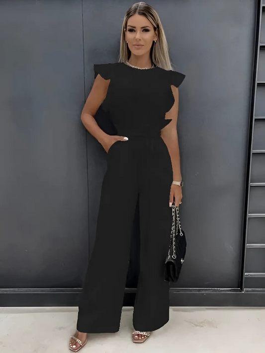 Chic Little Black Jumpsuit for Women - ModishWorld