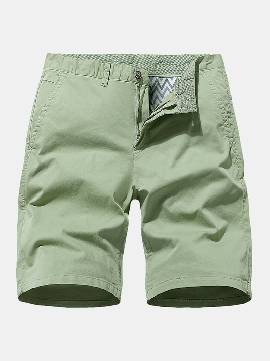Casual Fit Men's Khaki Shorts - ModishWorld