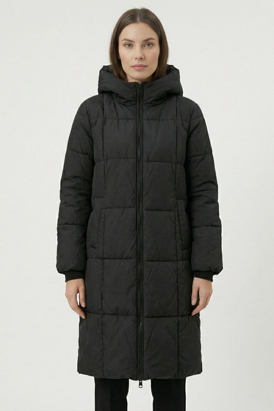 Warm Women's Down Filled Winter Parka Coat - Modish World