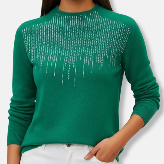 Warm Women's Winter Cable Knit Sweater - ModishWorld