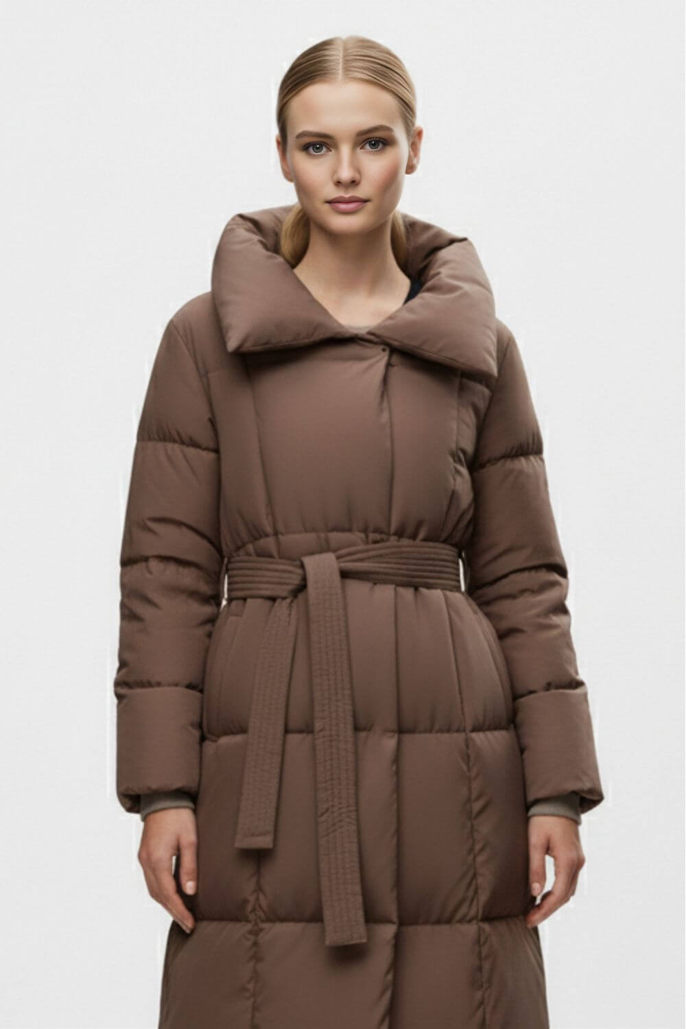 Stylish Women's Down Parka Coat