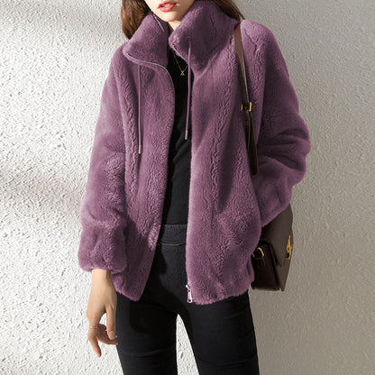 Luxurious Faux Fur Winter Coat for Women