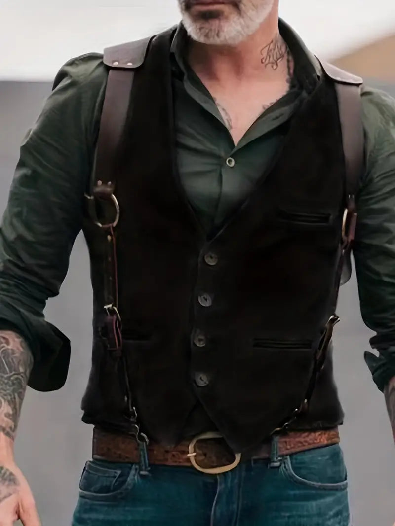 Classic Reversible Mens Puffer Vest - ModishWorld