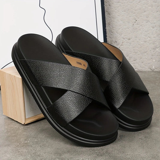 Comfortable Slip On Leather Loafers - ModishWorld