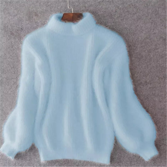 Warm Women's Winter Wool Sweater - ModishWorld