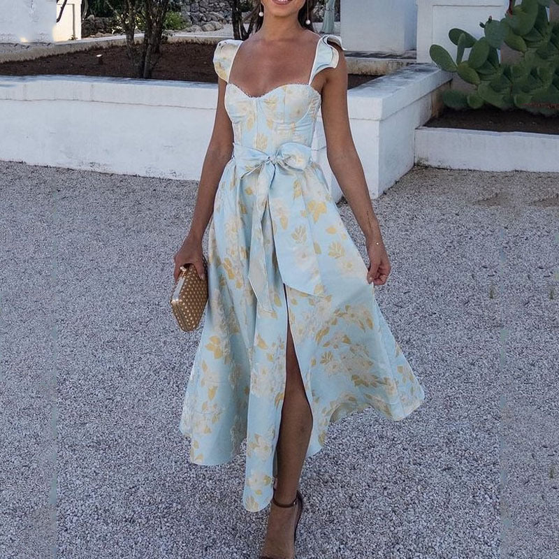 Beautiful Flower Party Dress for Women - ModishWorld