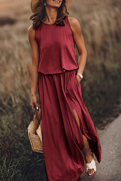 Elegant Long Sleeve Maxi Dress for Ladies