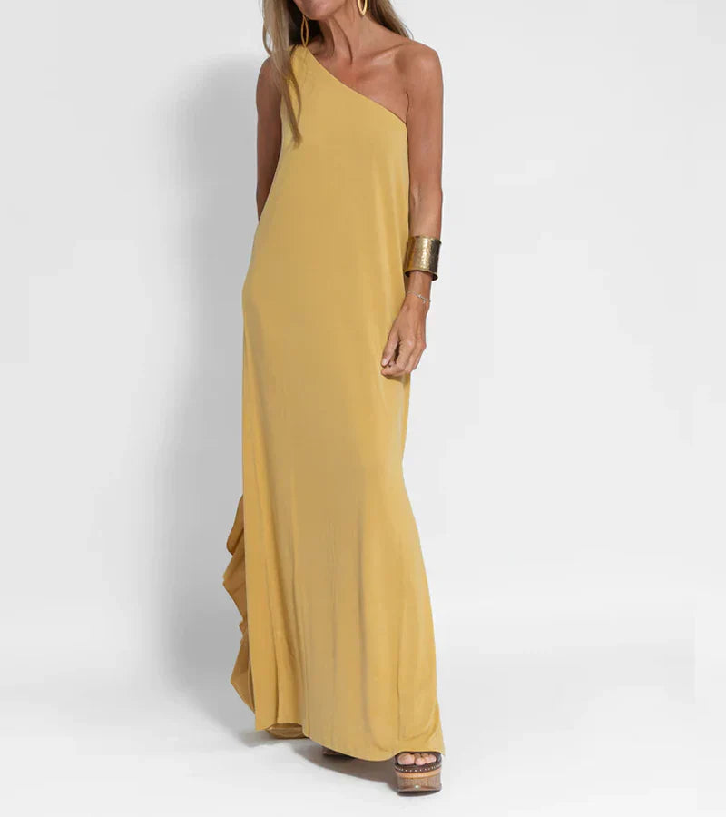 Chic Off Shoulder Long Evening Dress for Women