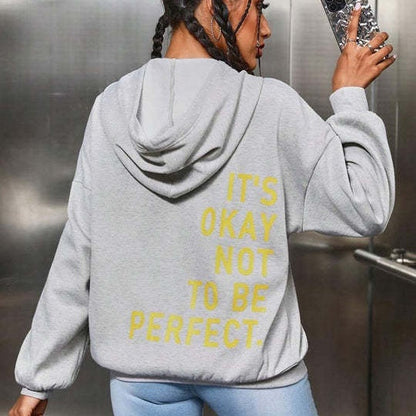Ladies' Sweatshirt - Fun Graphic with Pouch Pocket