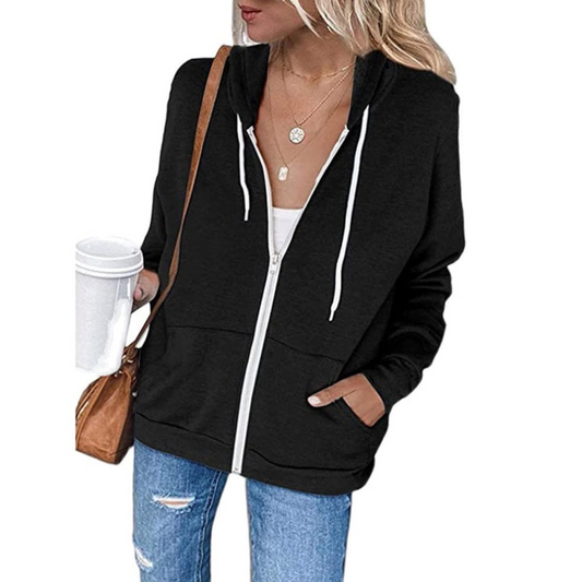 Women's Hoodie | Casual Fleece Jacket - ModishWorld