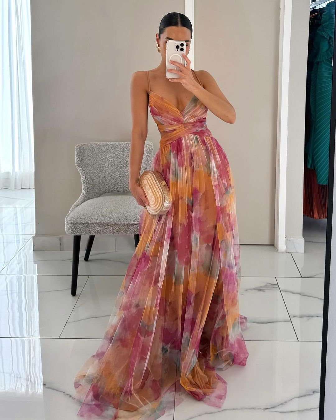 Beautiful Flower Women's Party Dress - ModishWorld