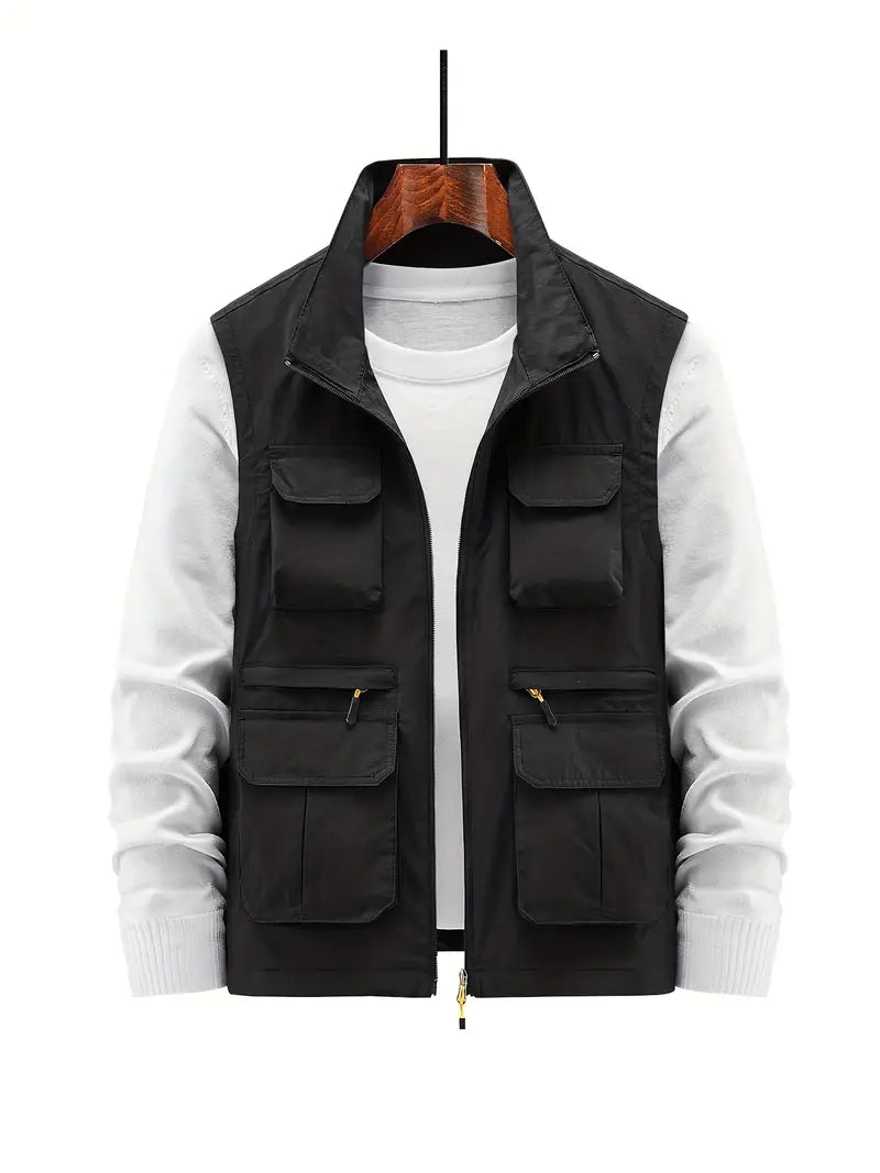 Practical Mens Zipper Fishing Vest