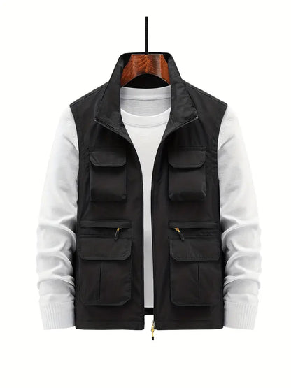 Practical Mens Zipper Fishing Vest