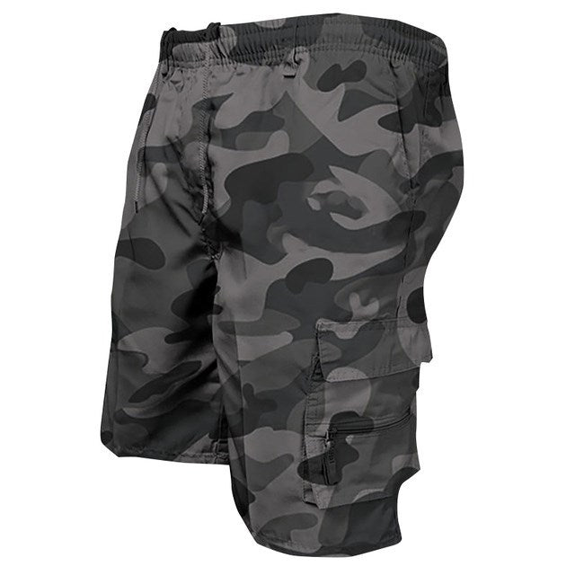 Relaxed Fit Mens Casual Cargo Shorts - ModishWorld