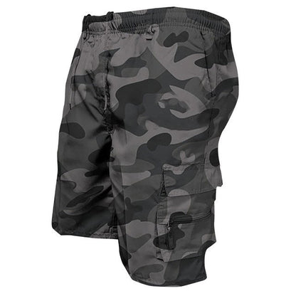 Relaxed Fit Mens Casual Cargo Shorts - ModishWorld
