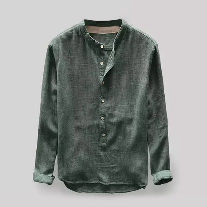 Classic Mens Button Down Long Sleeve Shirt