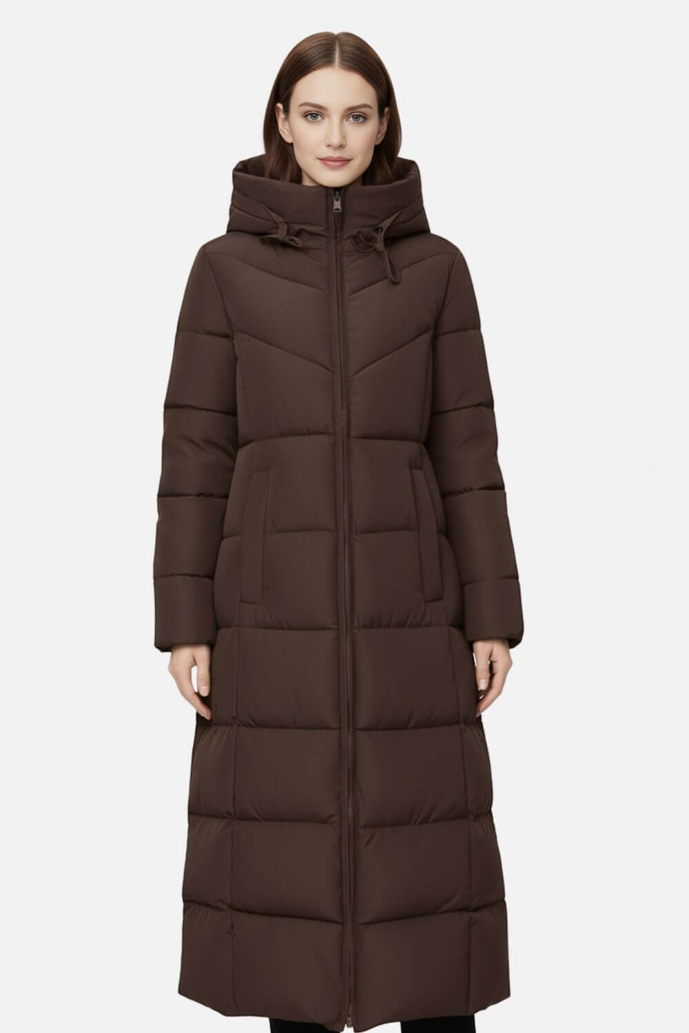 Trendy Women's Down Filled Parka Coat