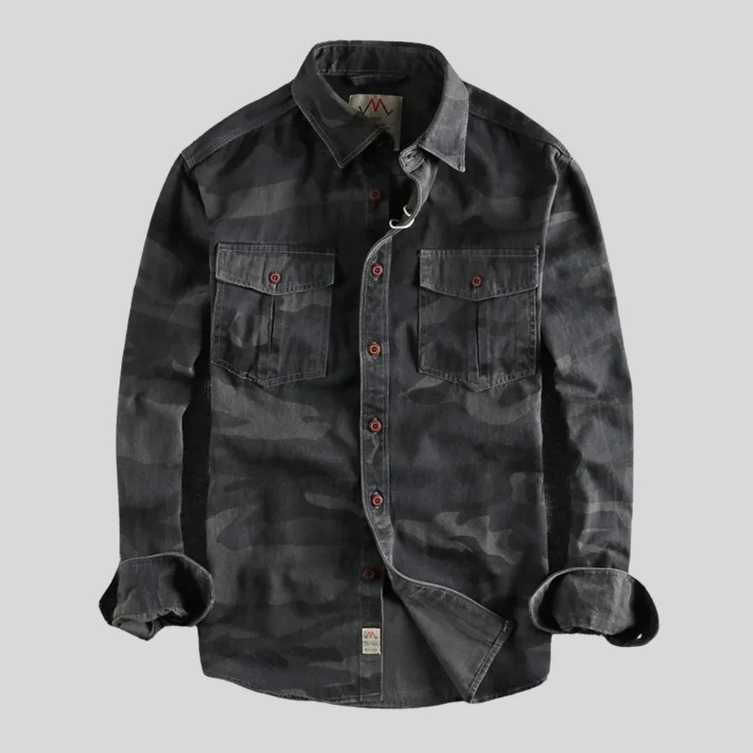 Military Style Hunting Shirt for Men - ModishWorld
