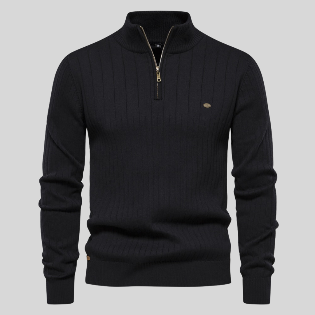 Men's Warm Crew Neck Knit Sweater - ModishWorld