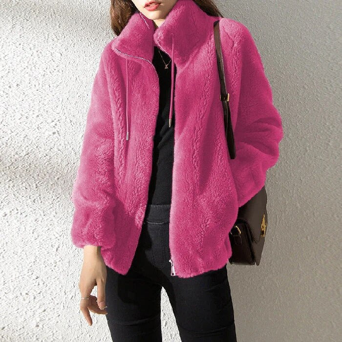 Luxurious Faux Fur Winter Coat for Women