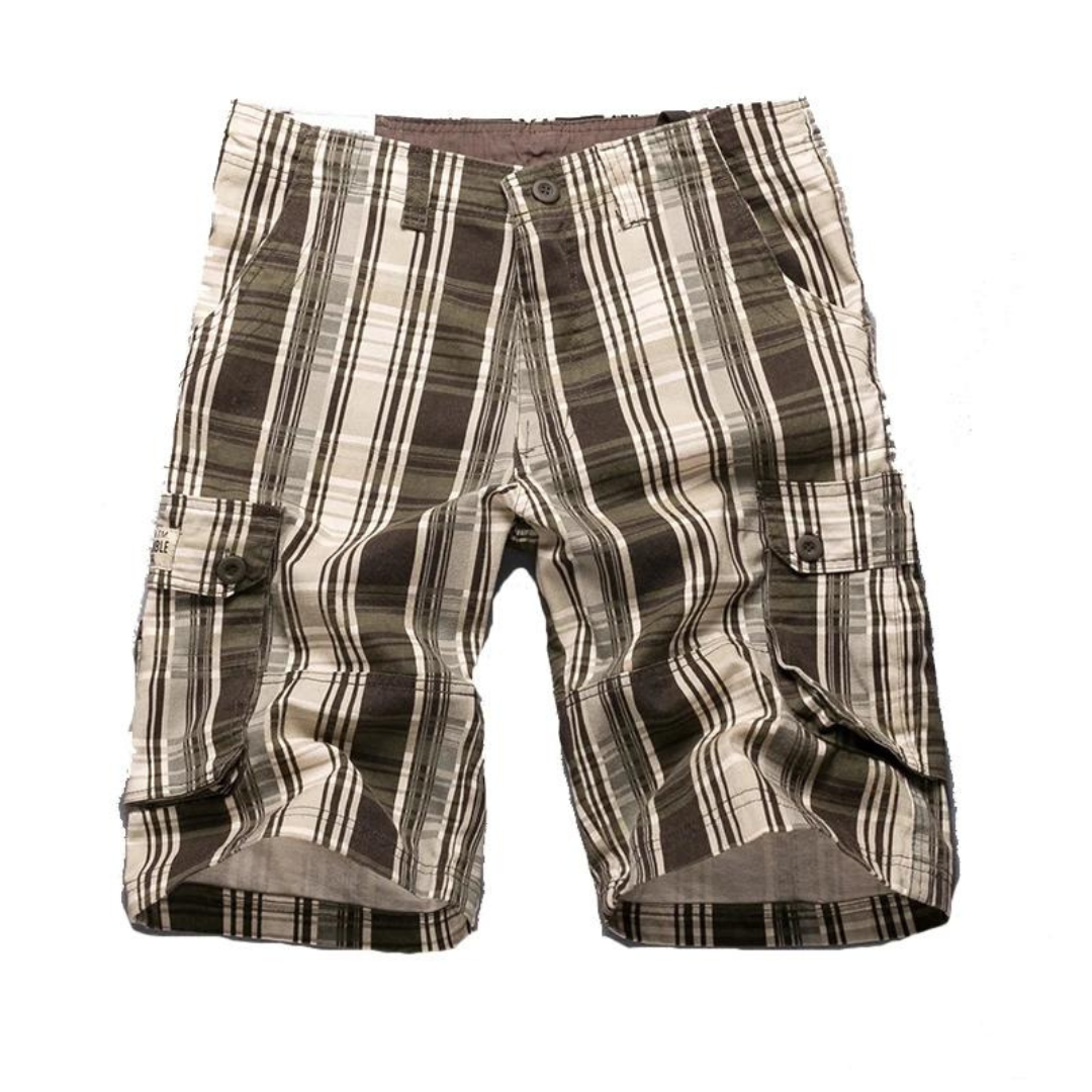 Relaxed Fit Mens Shorts with Large Pockets
