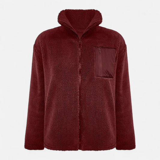 Classic Women's Plush Fleece Jacket - Modish World