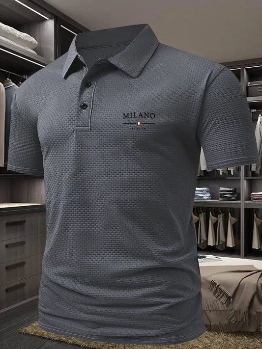 Classic Mens Short Sleeve Golf Shirt - ModishWorld