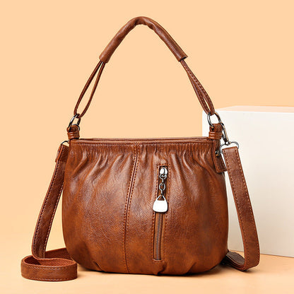 Elegant Ladies Genuine Leather Tote Bag