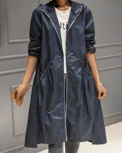 Waterproof Women's Hooded Parka Coat