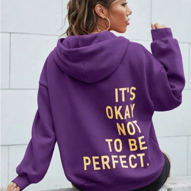 Ladies' Sweatshirt - Fun Graphic with Pouch Pocket