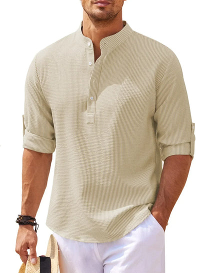 Comfortable Classic Mens Long Sleeve Shirt