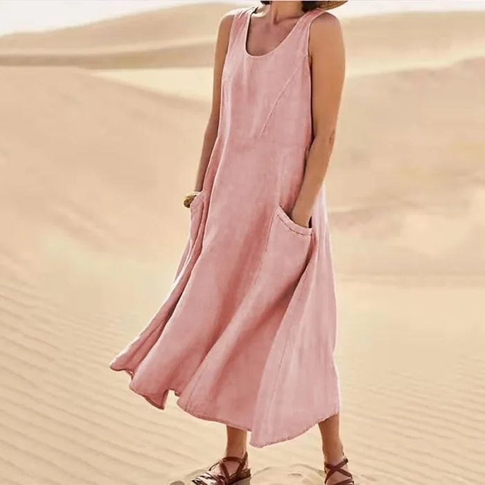 Stylish Elegant Loose Fit Women's Dress - ModishWorld