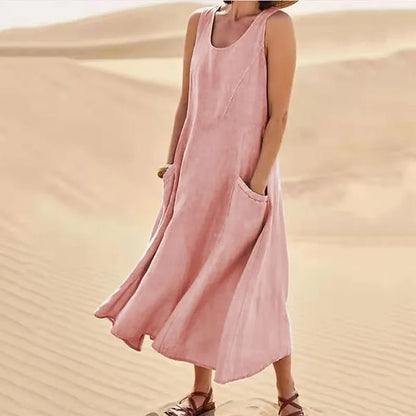Stylish Elegant Loose Fit Women's Dress - ModishWorld