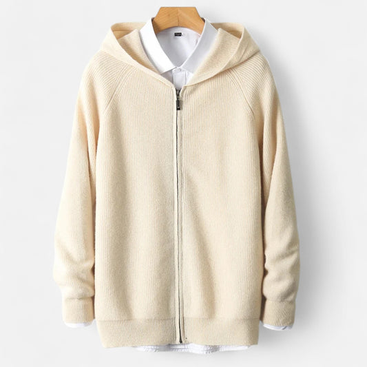 Classic Men's Zipper Hooded Sweatshirt - Modish World