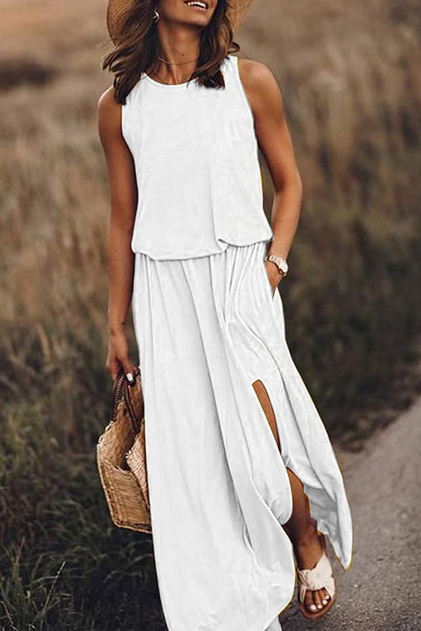 Elegant Long Sleeve Maxi Dress for Ladies