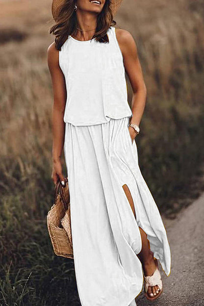 Elegant Long Sleeve Maxi Dress for Ladies
