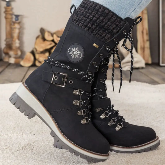 Waterproof Insulated Warm Snow Boots - ModishWorld