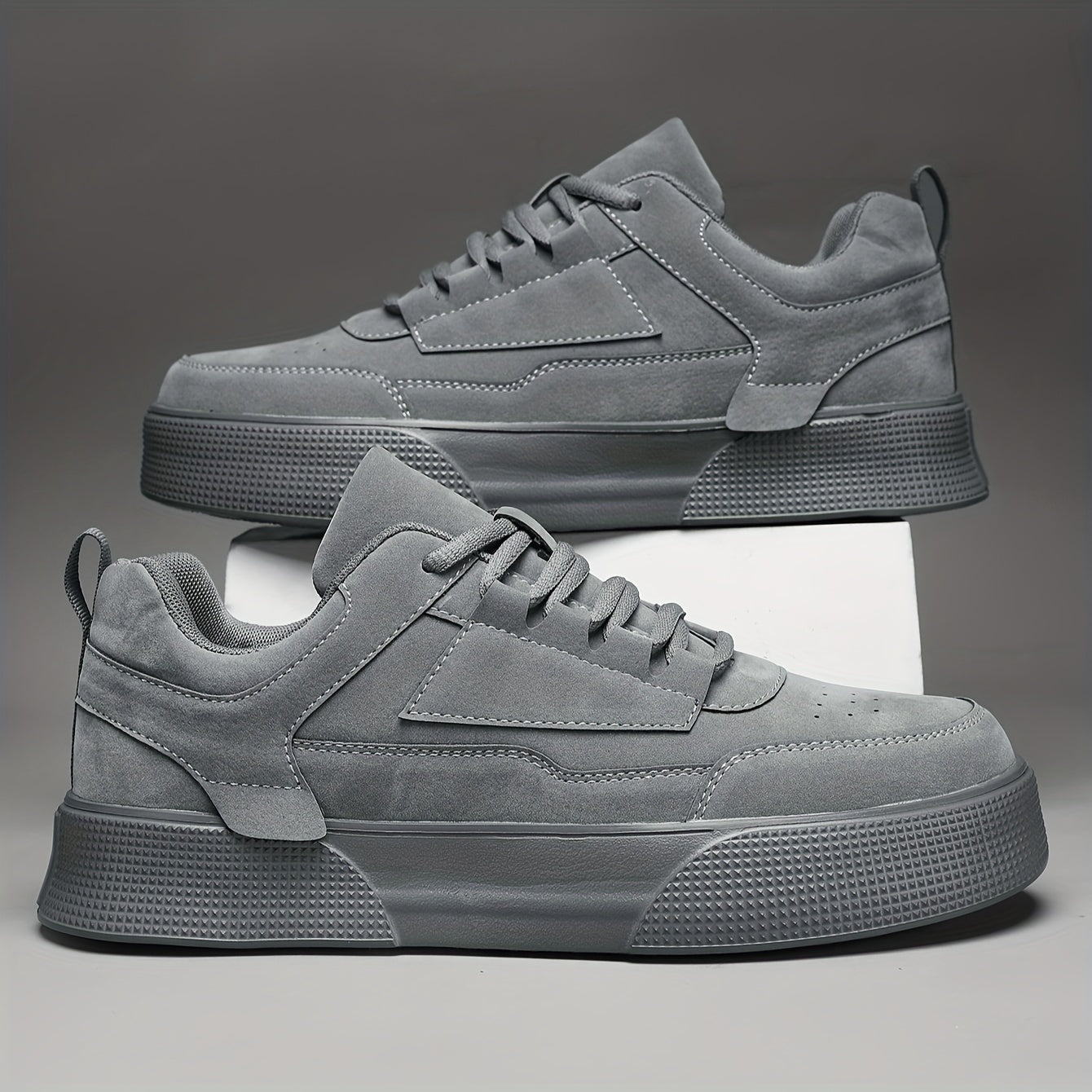 Chunky Mens Sneakers - High Top Lace Up Shoes - ModishWorld